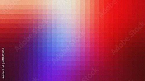 Retro Pixel Gradient Abstract Background with Vibrant Colors

