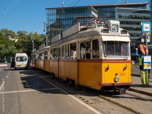 tram in budapest