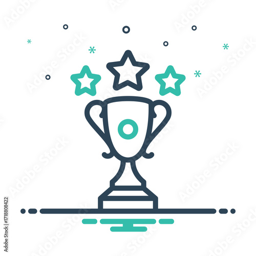 Mix icon for excellence award