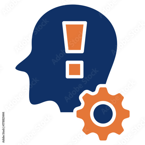 Awareness solid color icon