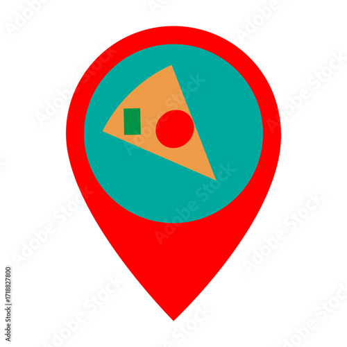 Free Download Pizza Shop Vector Flat Icon Design - GFXLoad