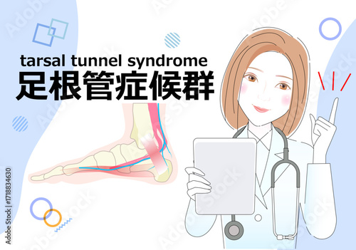 足根管症候群のタイトル
