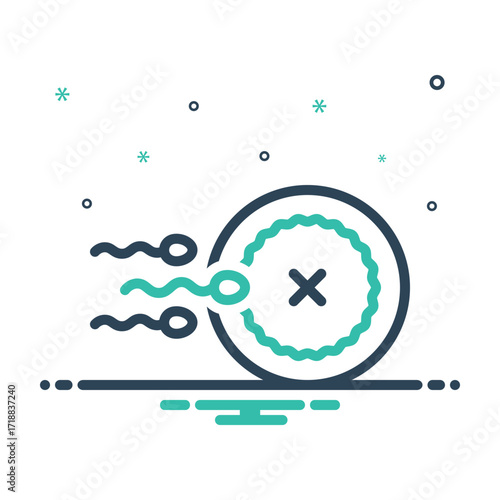 Mix icon for infertility