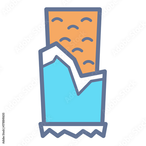 Vibrant and nutritious snack bar. Refreshing treat suitable for quick bite any time of day