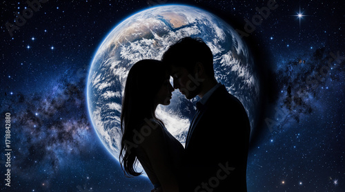 moon and stars