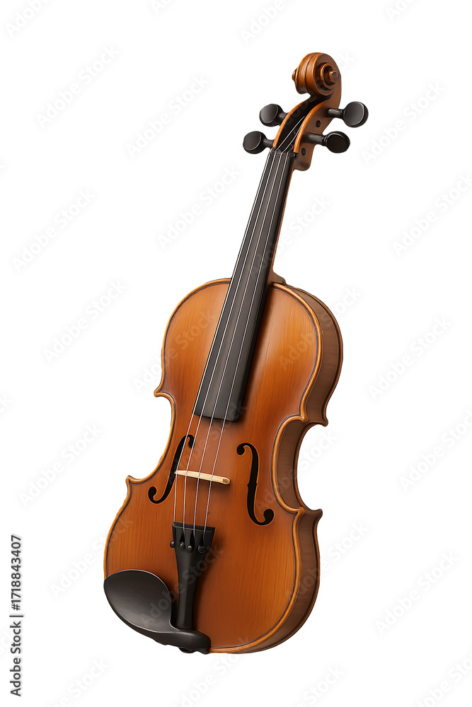 Obraz premium Isolated Violin High quality Realistic image