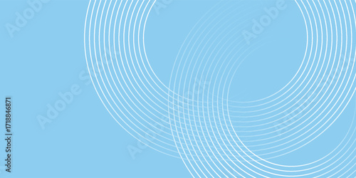 Abstract minimalist banner background, pastel colorful, blue and white gradations. vector illustration eps10