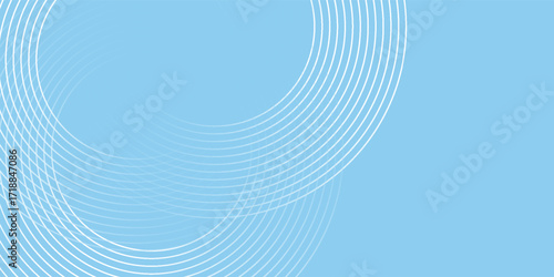 Abstract minimalist banner background, pastel colorful, blue and white gradations. vector illustration eps10