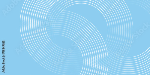 Abstract minimalist banner background, pastel colorful, blue and white gradations. vector illustration eps10