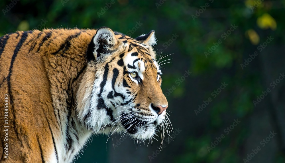 Naklejka premium Close-up tiger portrait (4)