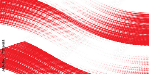 red and white brush wrap car sticker pattern abstract banner sporty lines red and white color combination grunge brush pattern racing motorsport design, modern.