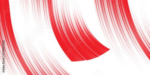 red and white brush wrap car sticker pattern abstract banner sporty lines red and white color combination grunge brush pattern design, Eps 10.
