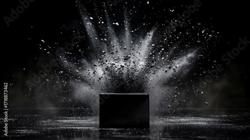 A dramatic scene perfect for Black Friday promotions.