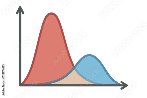 Second wave of coronavirus pandemic chart. Graph showing COVID-19 spread if restrictions are released. Flatten the curve concept. Public health and medical infographic. Vector.
