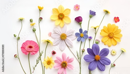 Collect and press flowers to create beautiful art pieces Arrange