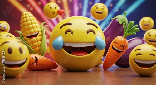 This is an image of a digital emoji icon with a clean and simple design.