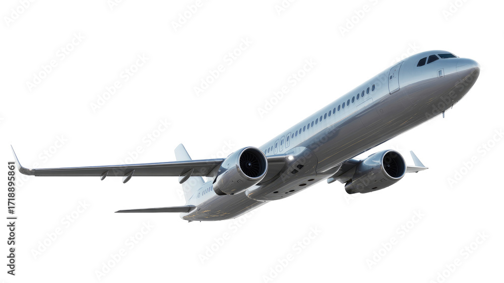 Obraz premium airplane isolated on white