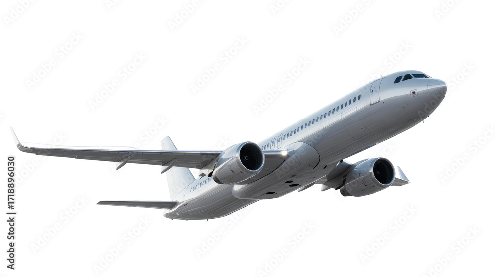 Obraz premium airplane isolated on white