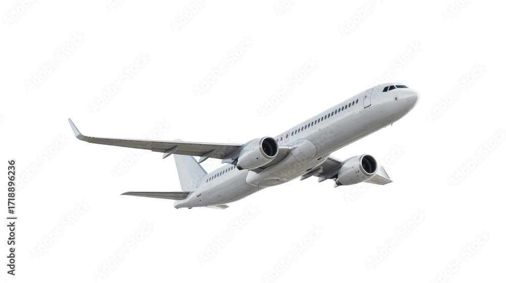 Obraz premium airplane isolated on white