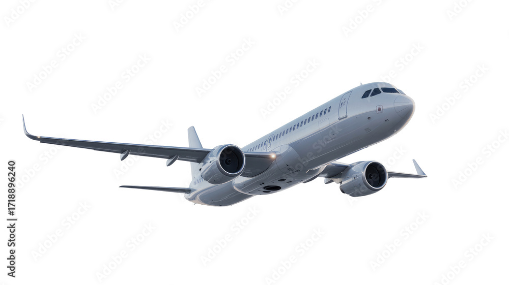 Obraz premium airplane isolated on white