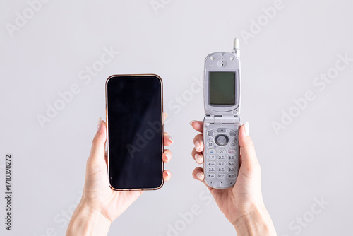 スマホとガラケー
