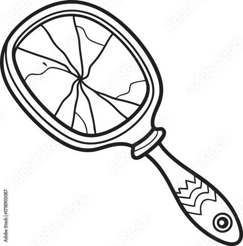 Broken Mirror – Symbol of Bad Luck and Reflection