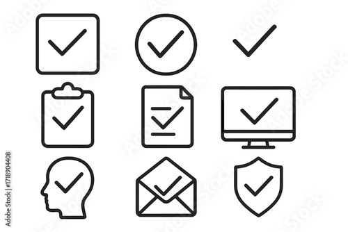 Speech bubble communication and dialogue line icon set, editable stroke vector illustration, perfect for infographics, articles, books, flyers, banners, modern cartoon style design