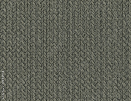 Wallpaper Mural Dark gray knitted fabric texture Torontodigital.ca
