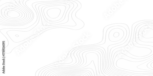 Abstract topography pattern seamless lines sea map modern design white background. Abstract digital topographic contour map concept space geometric strip grid line. Natural discovery of maps.	
