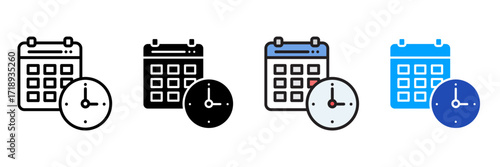 paperwork Icon Set Multiple Style Collection. Document, Folder, Clipboard, Pen, Pencil, Paper, File, Contract, Stamp, Envelope, Calendar, Checklist, Spreadsheet, Archive, Report, Signature, Receipt, I