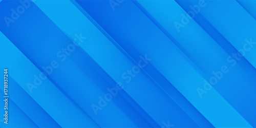 Abstract overlap blue 3D background. Simple papercut design pattern with shadow and light. Eps10 vector