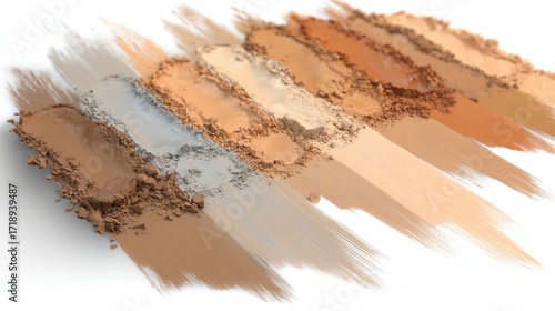 Makeup powder shades variety