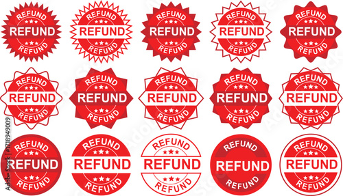 Refund Guarantee Stamp for Return Policy and Customer Protection