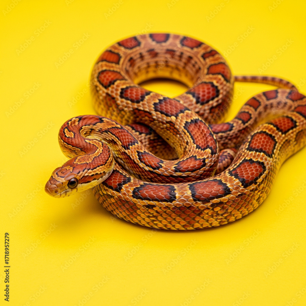 Fototapeta premium close up of a snake