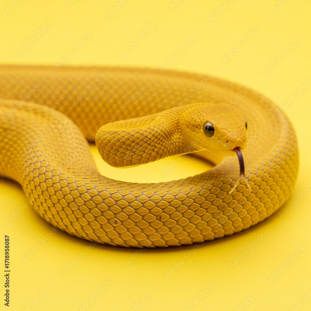 Fototapeta premium close up of a snake