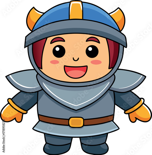 cartoon knight illustration, cute knight cartoon, funny knight drawing, adorable knight artwork, smiling knight vector, happy knight cartoon, playful knight mascot, medieval knight cartoon, child-frie
