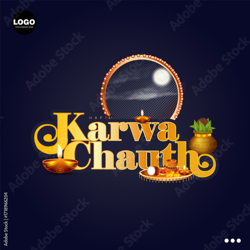 Karwa Chauth is a traditional Hindu festival where married women fast from sunrise to moonrise.