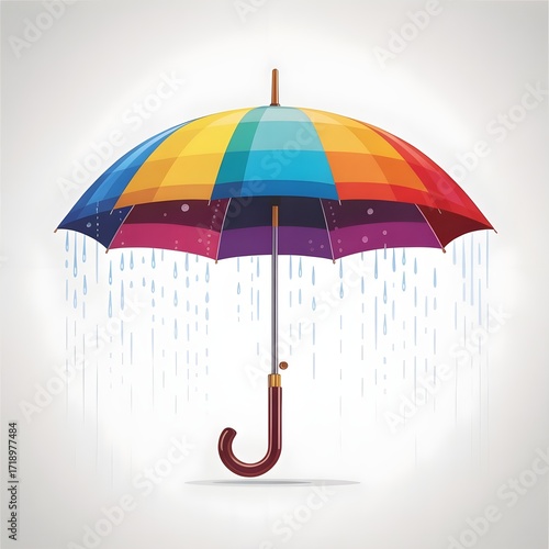 Wallpaper Mural colorful umbrella Torontodigital.ca