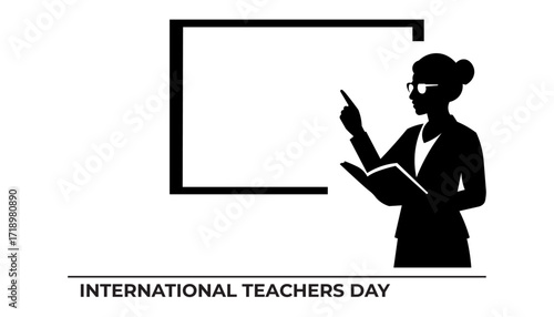 Teacher in the class