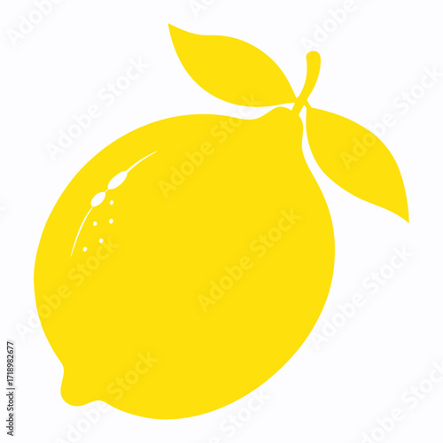 citron fruit on white background