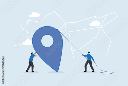 Company establishment, businessman company founder construction office manufacturing pins company contact person address.