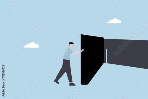 Keep pushing yourself, entrepreneur exerts his immense ego with full force.