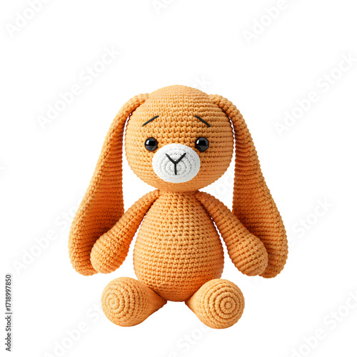 Crochet Bunny Rabbit Toy: Cute Handmade Knitted Plush