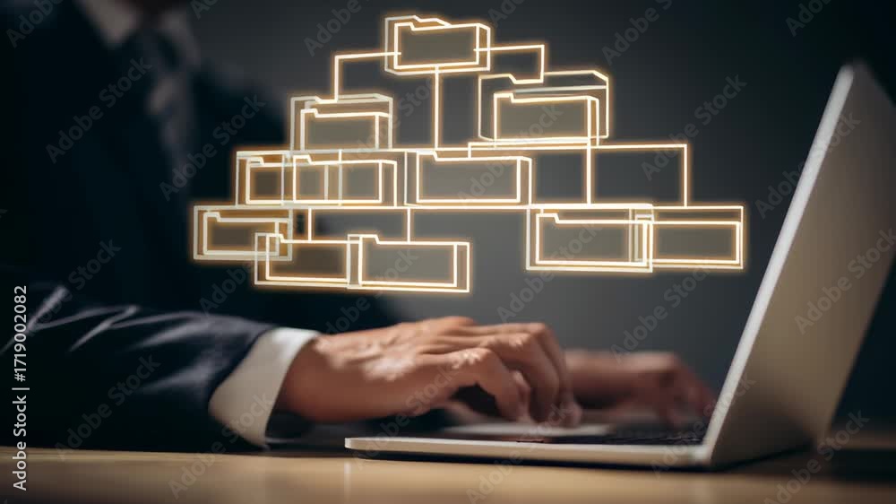 Document management system DMS. Folder structure and classification ...