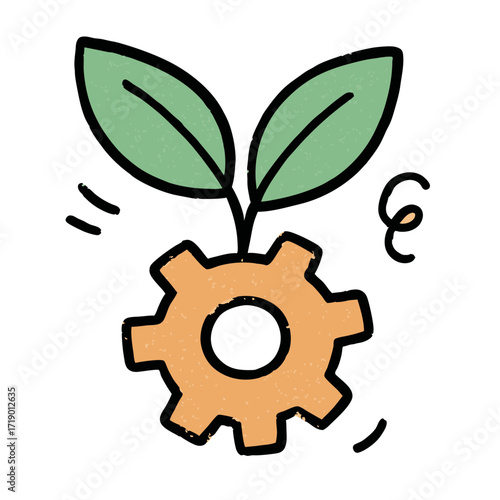 Sustainable Ecology Infrastructure Gears of Growth - A Conceptual Illustration