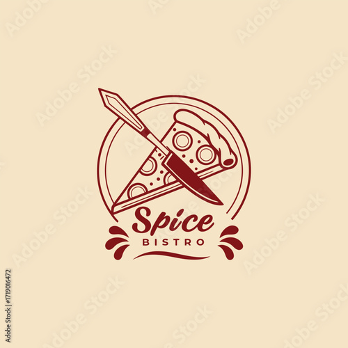 restaurant logo design vector