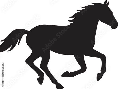 Dynamic silhouette of a person in motion capturing energy and movement with bold lines and contrasting colors