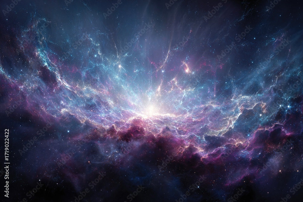 Fototapeta premium Colorful Nebula In Deep Space