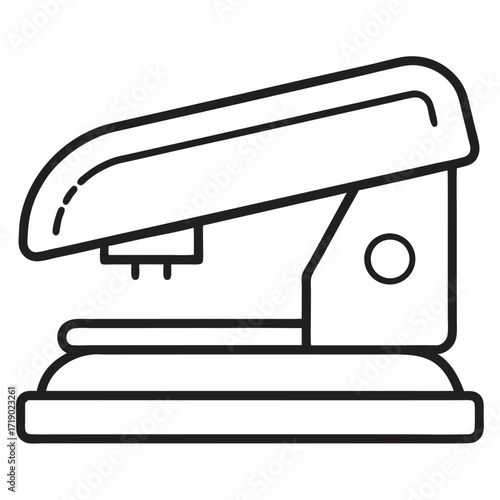 stapler isolated on white