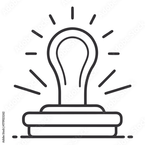 light bulb vector illustration